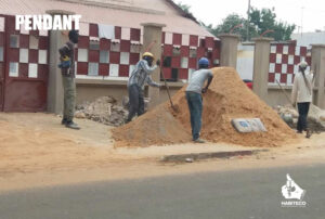 Centre GIZ Thies senegal Rehabilitation pendant projet
